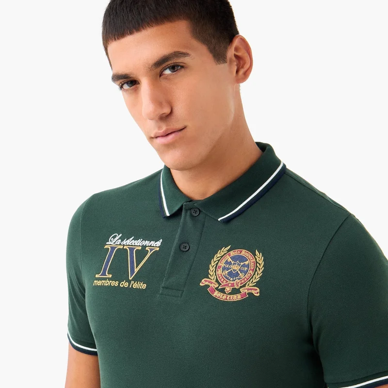 Splash FAV Embroidered Polo T-shirt